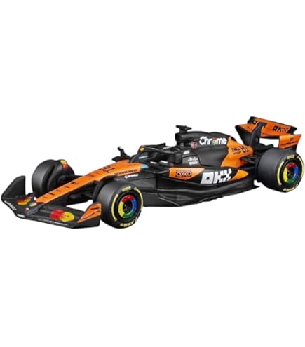 Amazon | 1:64 F1モデル マクラーレンF1 2025 MCL39 4# Lando Norris